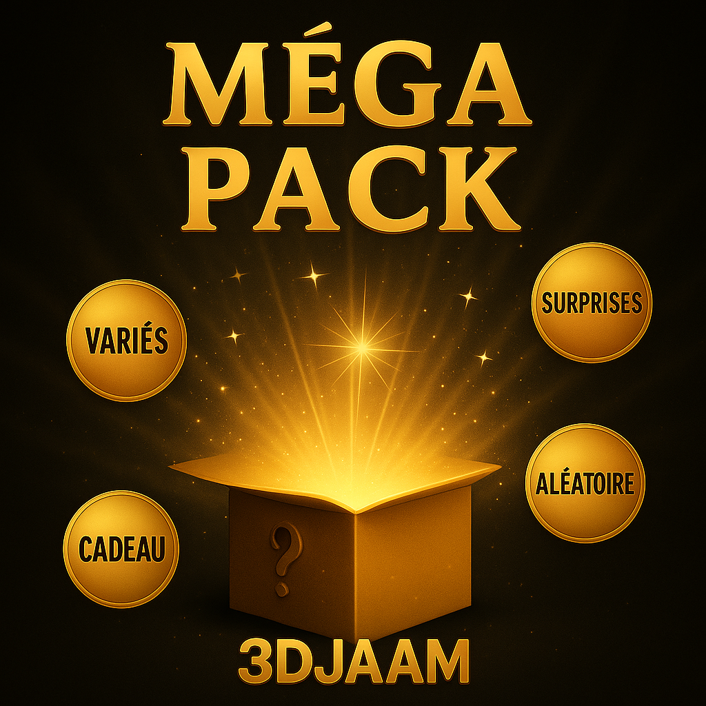 đ Pack MystĂšre 3DJAAM â LâexpĂ©rience surprise qui fait vibrer !