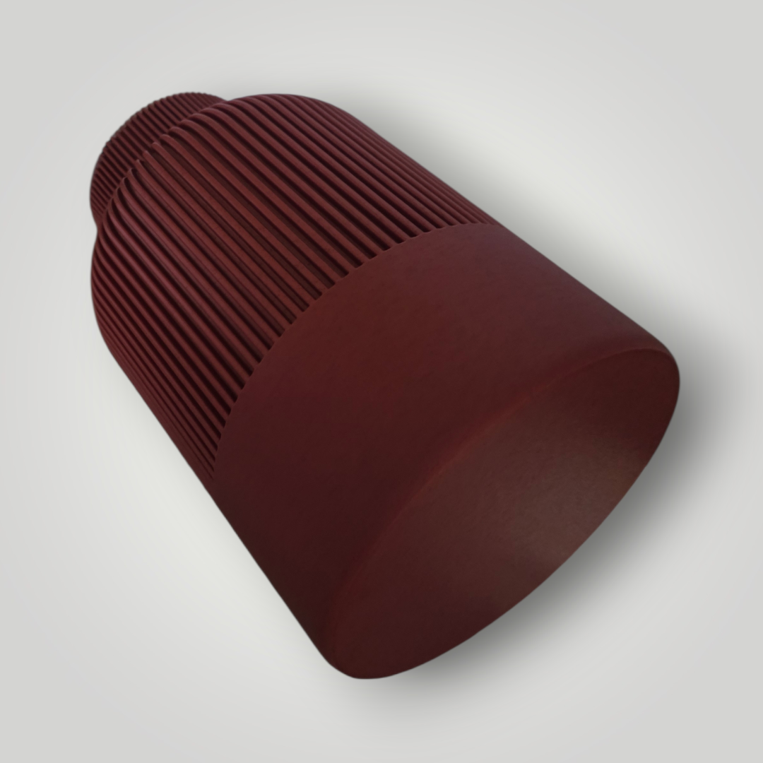 🏺 Vase Sculptural – Finition Minérale Mate